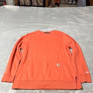 Carhartt Crewneck Sweater in Vibrant Orange